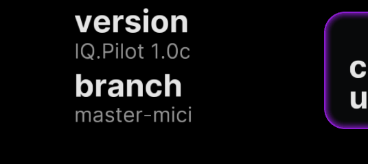 SMALL UI, comma 4
