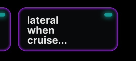SMALL UI, comma 4